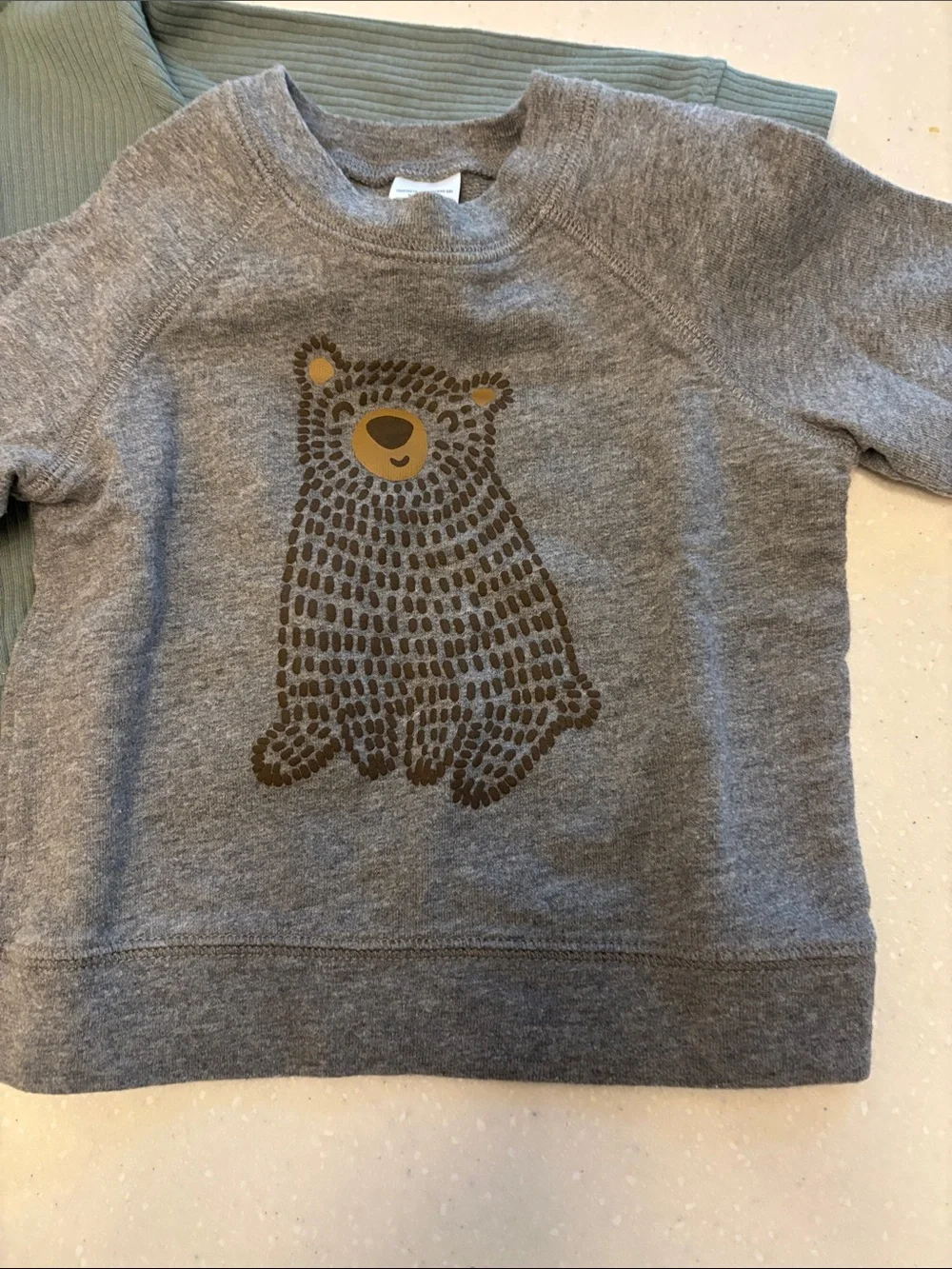 Carters Cozy Baby Hoodie Jacket, Bear Long Sleeve pullover and 2 Outfits